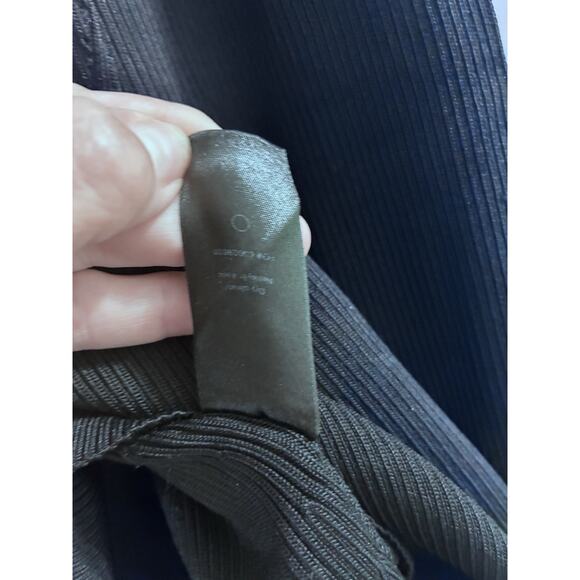 Rag & Bone Black Knit Ribbed Priya Pullover Crew Neck Sweater Size S - Picture 4 of 8